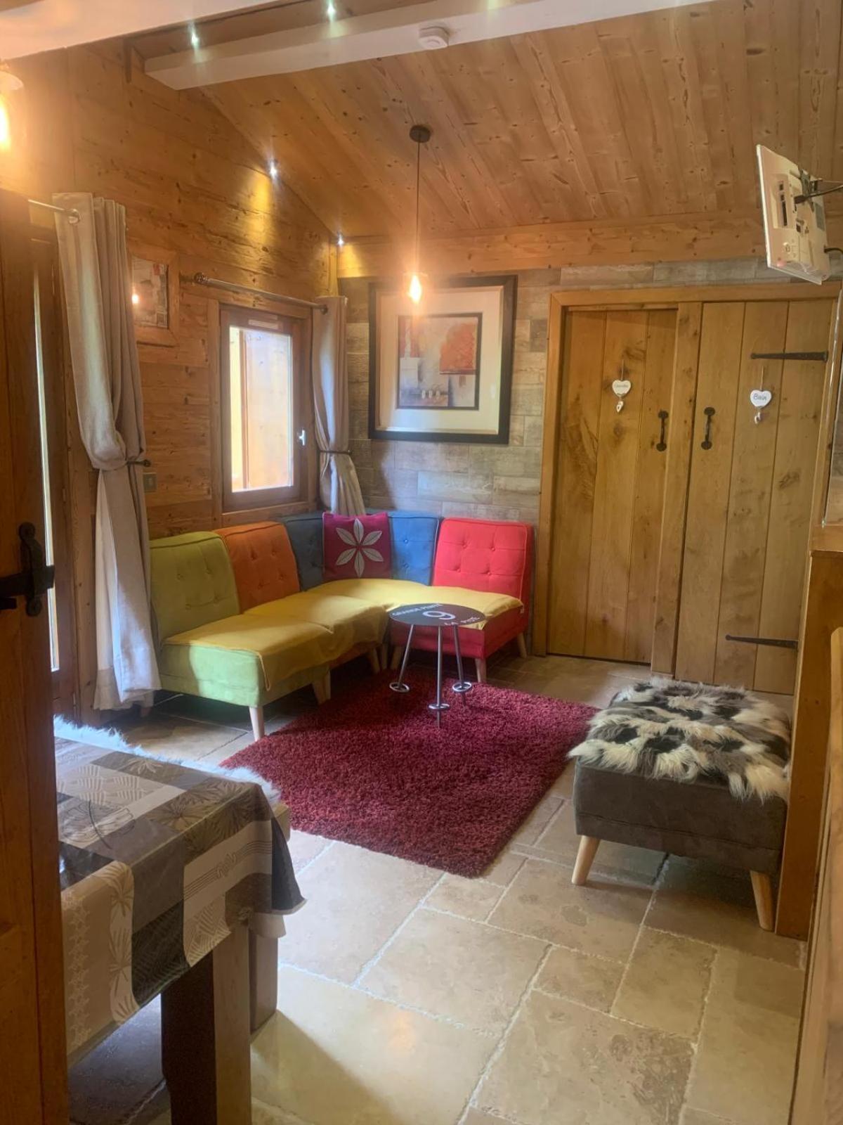 Chalet Miravidi, Montchavin-La Plagne, Jacuzzi & Sauna Habitación foto