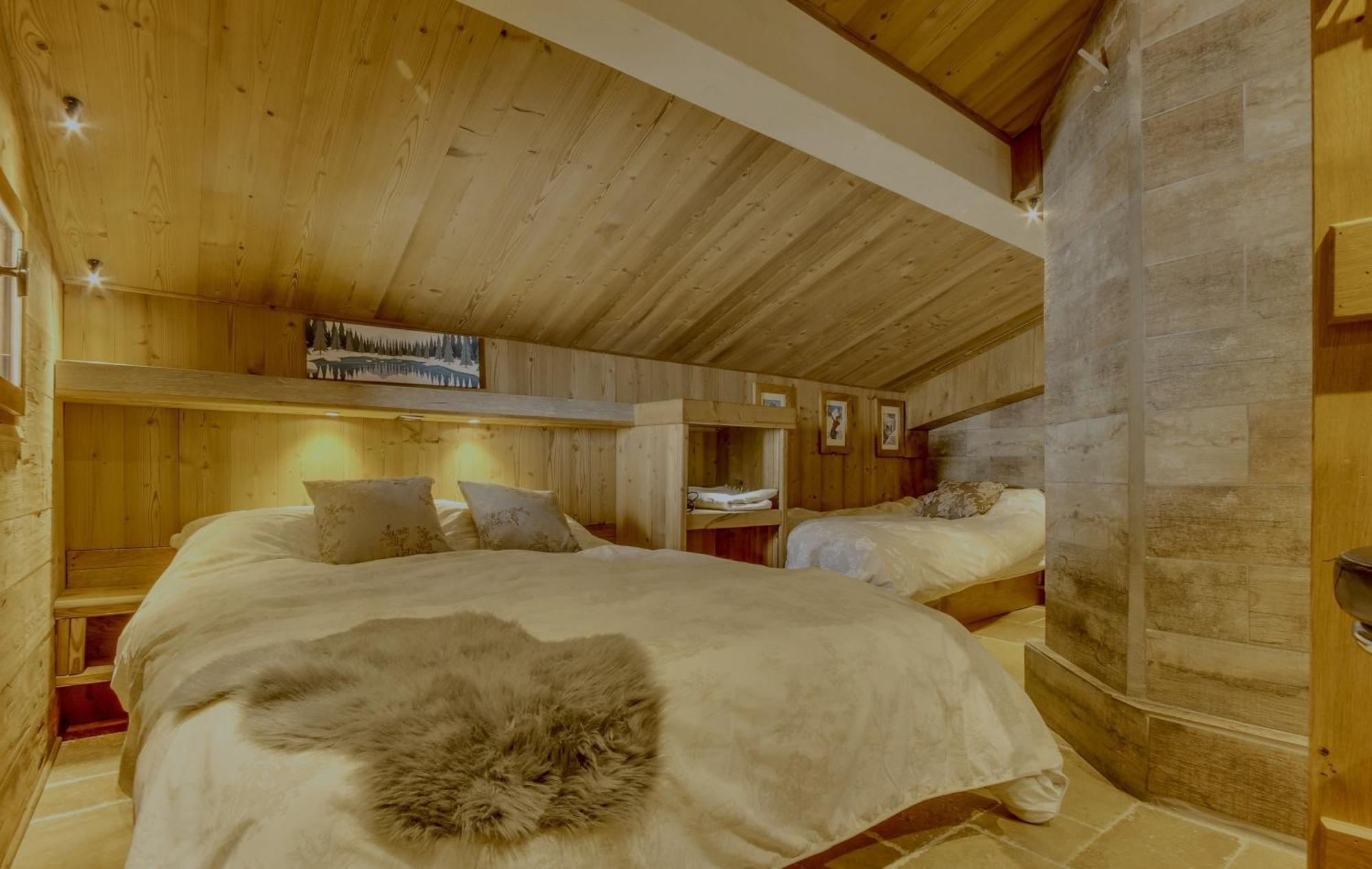 Chalet Miravidi, Montchavin-La Plagne, Jacuzzi & Sauna Habitación foto