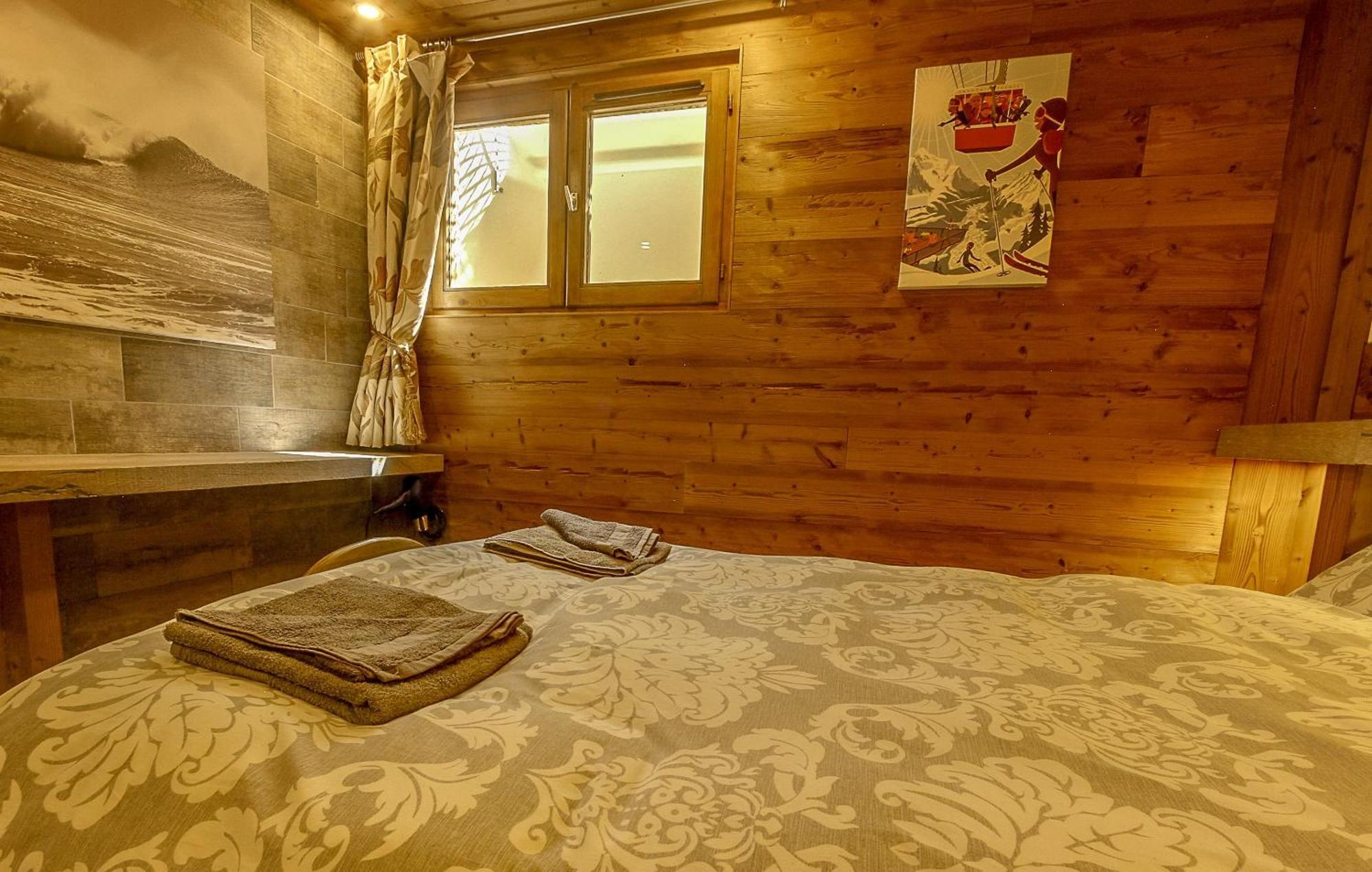 Chalet Miravidi, Montchavin-La Plagne, Jacuzzi & Sauna Habitación foto