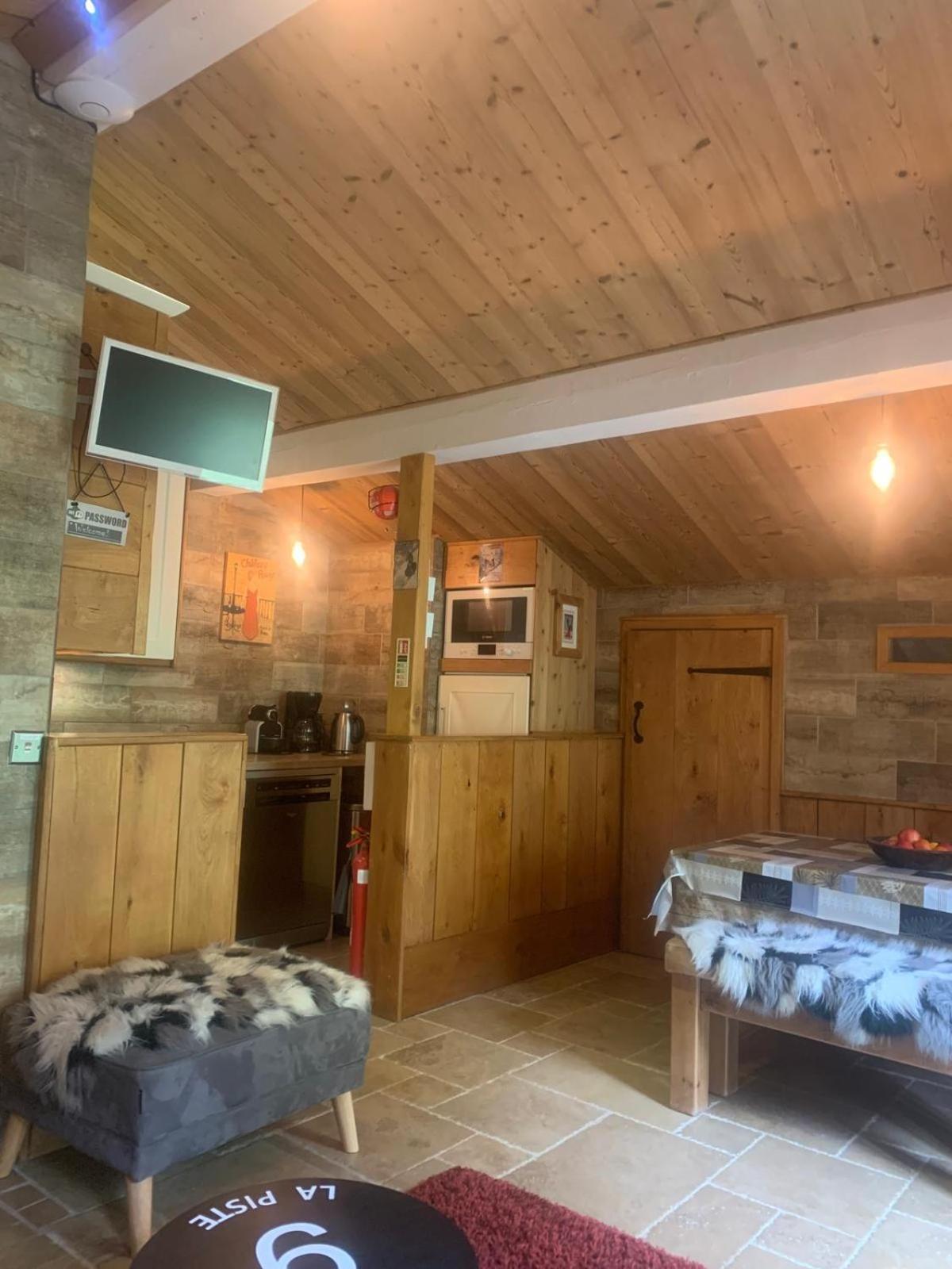 Chalet Miravidi, Montchavin-La Plagne, Jacuzzi & Sauna Habitación foto