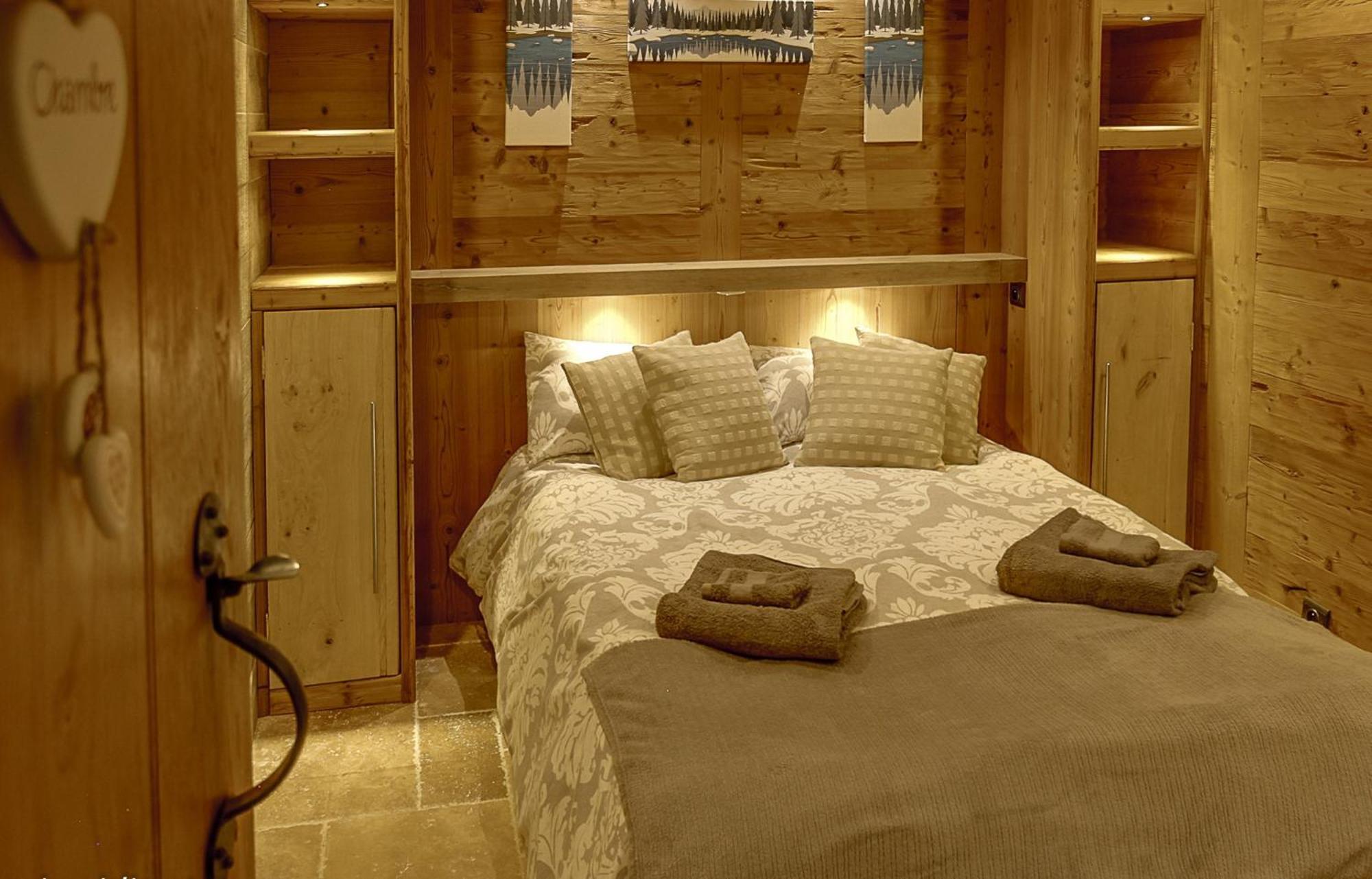 Chalet Miravidi, Montchavin-La Plagne, Jacuzzi & Sauna Habitación foto