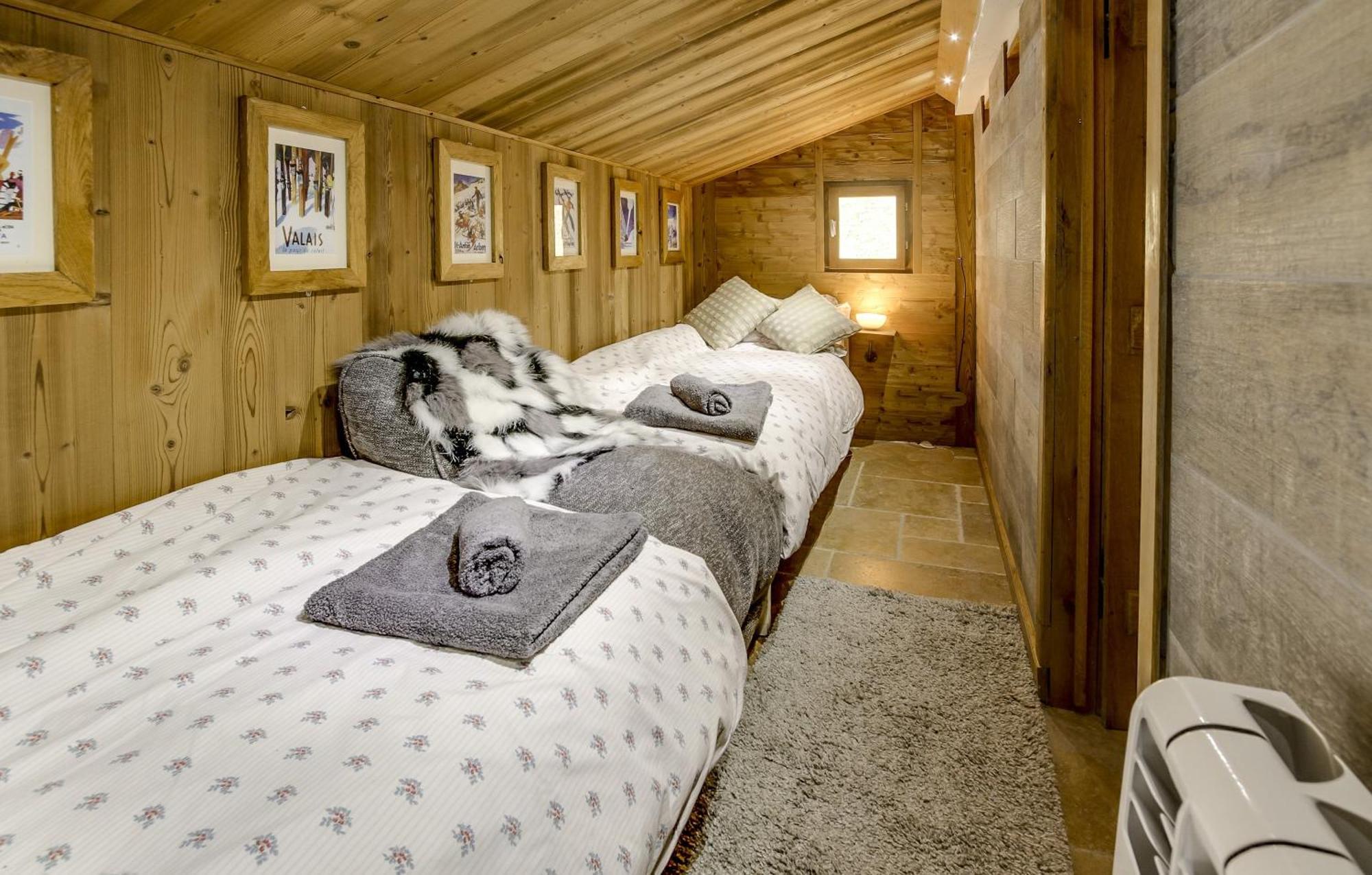 Chalet Miravidi, Montchavin-La Plagne, Jacuzzi & Sauna Habitación foto
