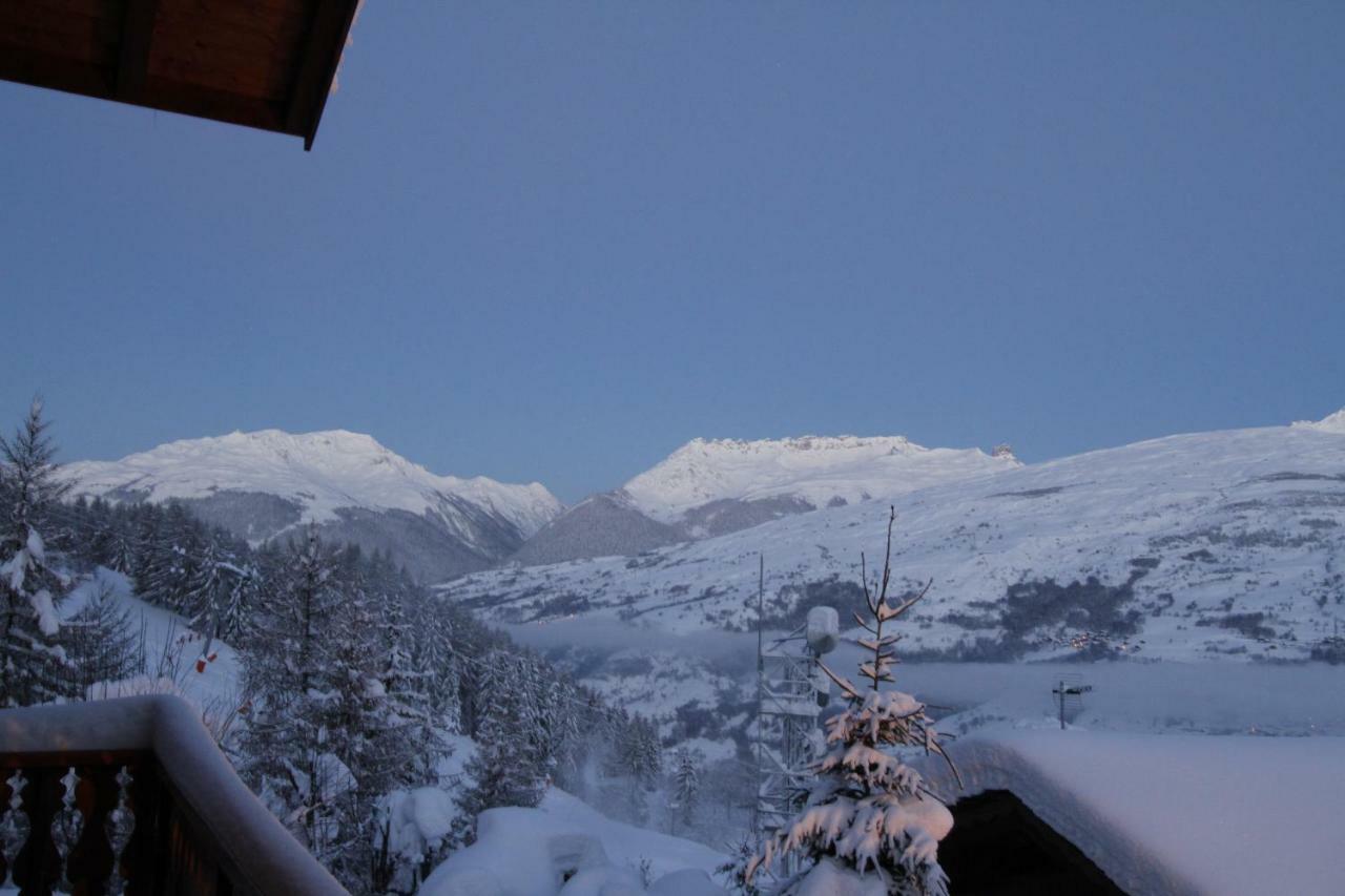 Chalet Miravidi, Montchavin-La Plagne, Jacuzzi & Sauna Exterior foto